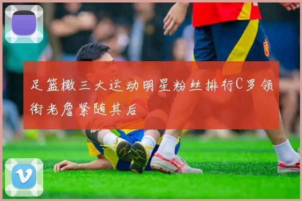 足篮橄三大运动明星粉丝排行C罗领衔老詹紧随其后